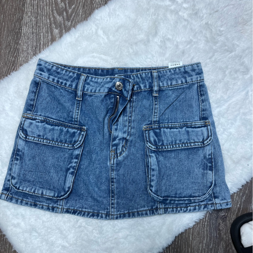 Demin skirt